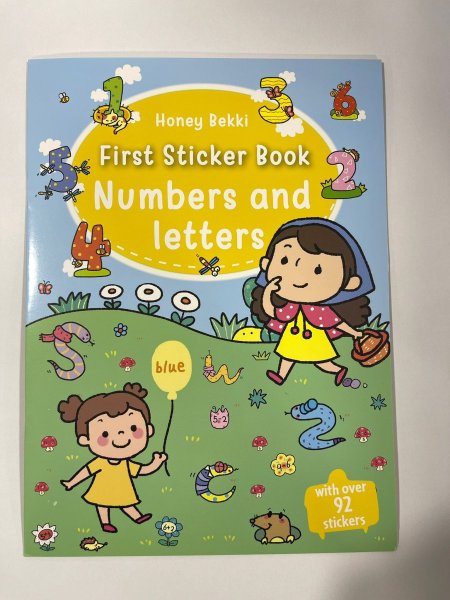 كتاب تعليمي  Numbers and letters